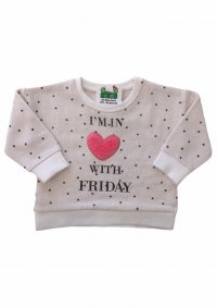 BLUSA MOLETOM MANGA LONGA FEMININA - REFERÊNCIA 119209