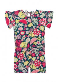 MACACÃO CURTO ESTAMPADO FEMININO - REF: 251574