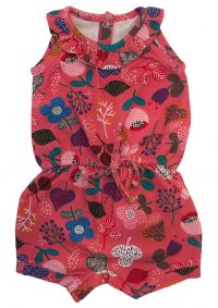 MACACÃO CURTO FLORAL FEMININO - REFERÊNCIA 3467