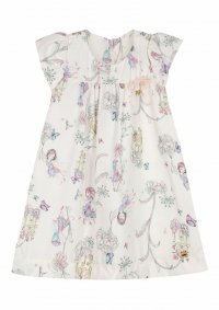 VESTIDO FEMININO INFANTIL BAILARINA FLORAL - REFERÊNCIA 172051